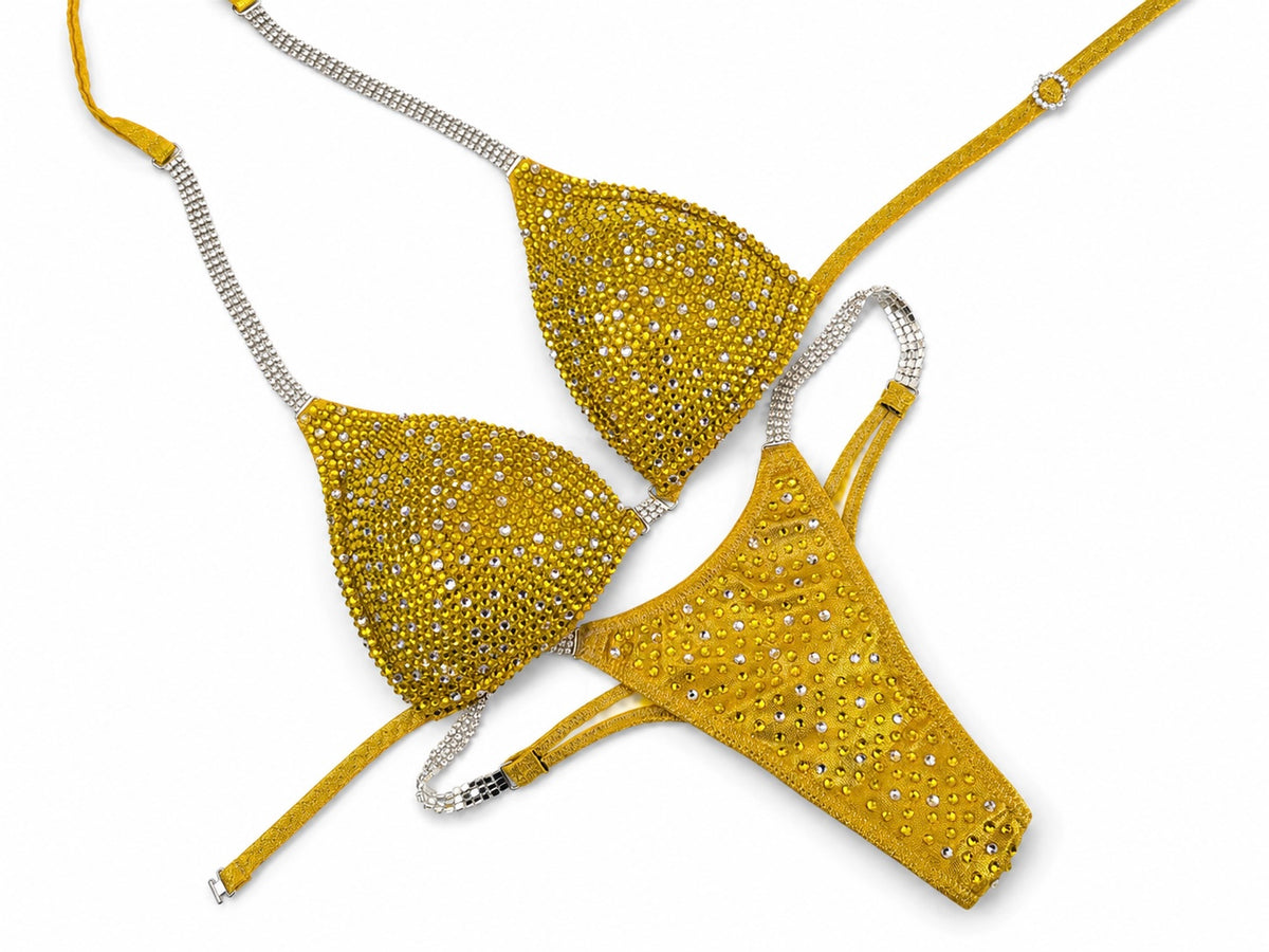 Sunshine Yellow Rental Bikini AA-B Cup